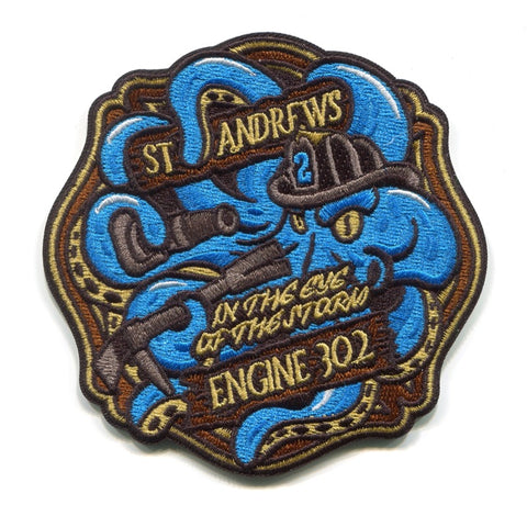 Saint Andrews Fire Department Engine 302 Patch South Carolina SC