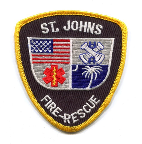 Saint Johns Fire Rescue Department Patch South Carolina SC