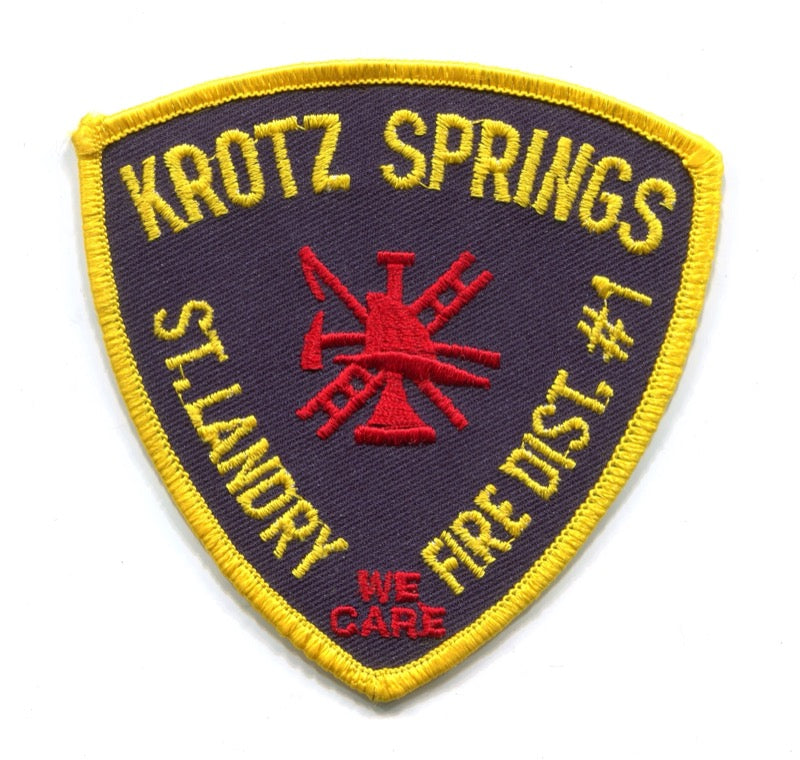 Saint Landry Fire District Number 1 Krotz Springs Patch Louisiana LA