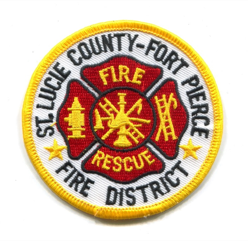 Saint Lucie County Fort Pierce Fire Rescue District Patch Florida FL