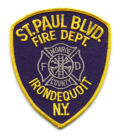 Saint Paul Boulevard Fire Department Monroe County Irondequoit Patch New York NY