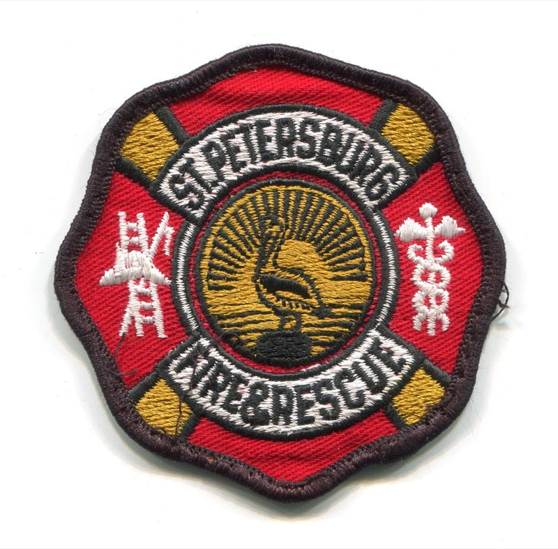 Saint Petersburg Fire and Rescue Department Patch Florida FL