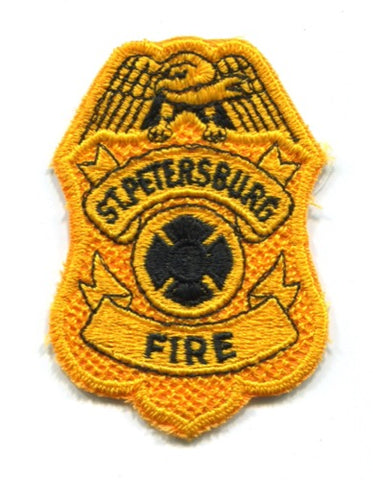 Saint Petersburg Fire Department Patch Florida FL