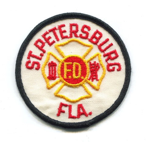 Saint Petersburg Fire Department Patch Florida FL