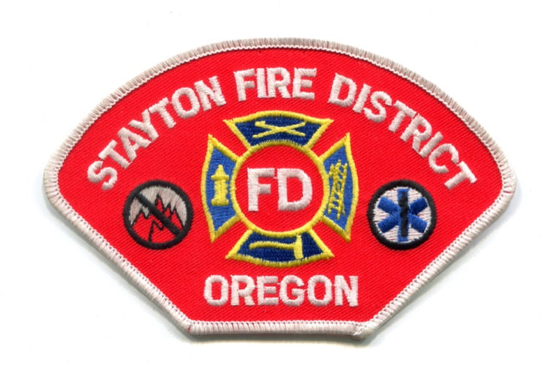 Stayton Fire District Patch Oregon OR