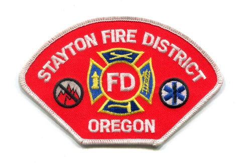 Stayton Fire District Patch Oregon OR