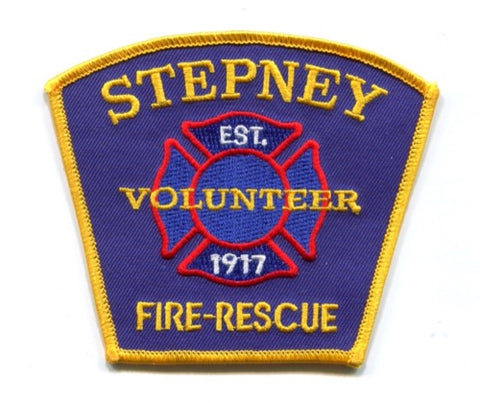 Stepney Volunteer Fire Rescue Department Patch Connecticut CT
