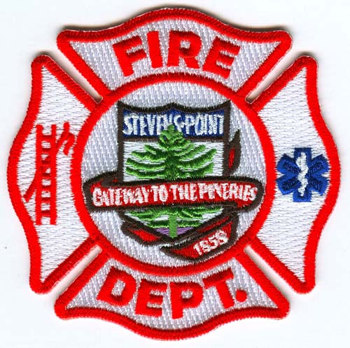 Stevens Point Fire Department Patch Wisconsin WI