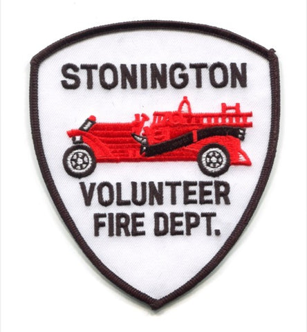 Stonington Volunteer Fire Department Patch Pennsylvania PA