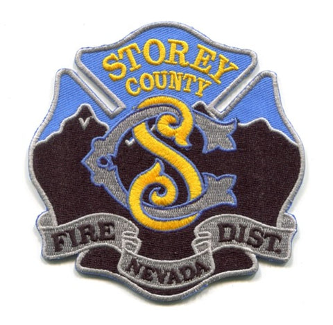 Storey County Fire District Patch Nevada NV