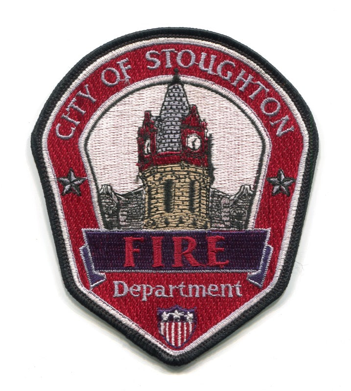 Stoughton Fire Department Patch Wisconsin WI