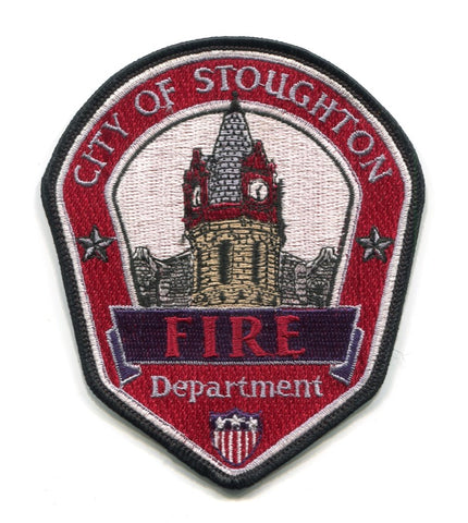 Stoughton Fire Department Patch Wisconsin WI
