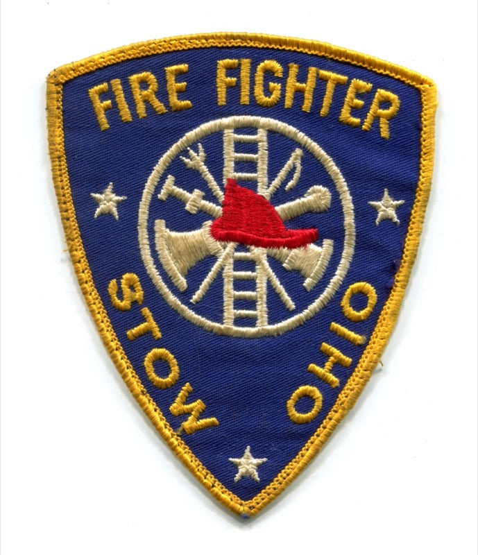 Stow Fire Department Firefighter Patch Ohio OH