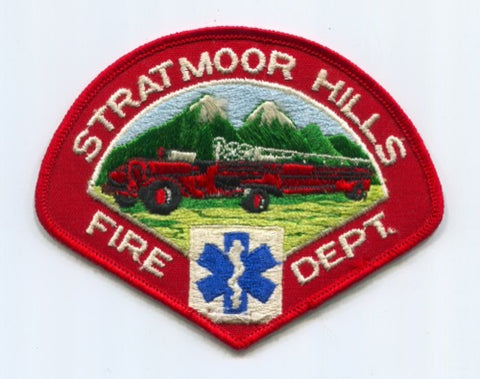Stratmoor Hills Fire Department Patch Colorado CO