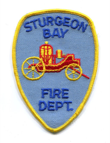 Sturgeon Bay Fire Department Patch Wisconsin WI