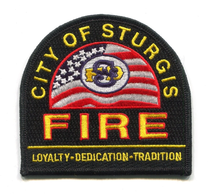 Sturgis Fire Department Patch Michigan MI