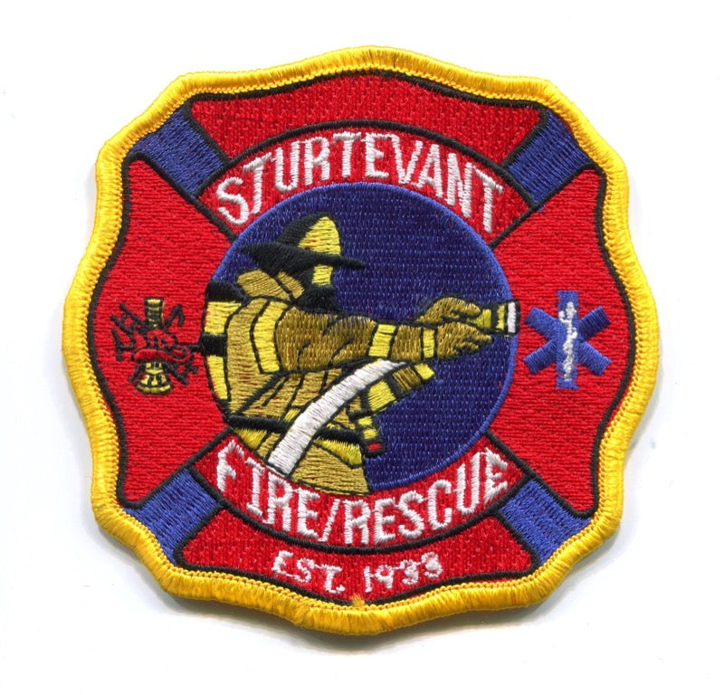 Sturtevant Fire Rescue Department Patch Wisconsin WI