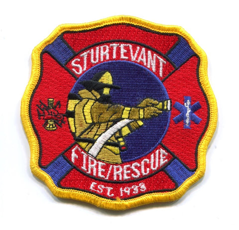 Sturtevant Fire Rescue Department Patch Wisconsin WI