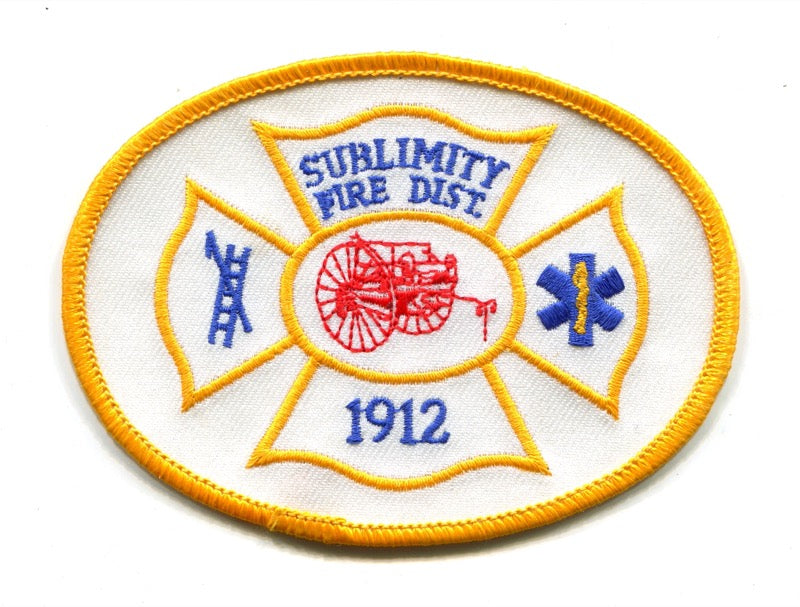 Sublimity Fire District Patch Oregon OR