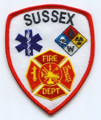 Sussex Fire Department Patch Wisconsin WI