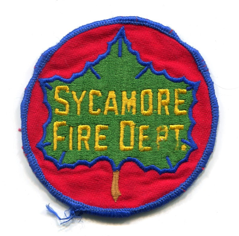 Sycamore Fire Department Patch Illinois IL