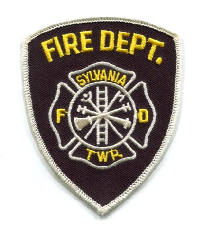 Sylvania Township Fire Department Patch Ohio OH