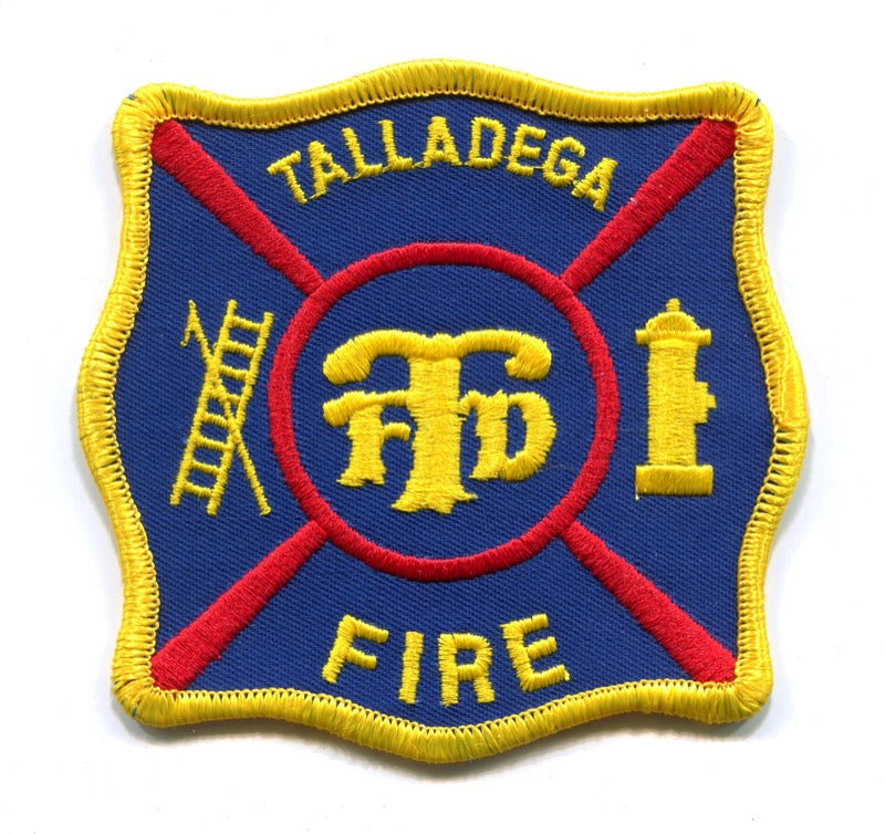 Talladega Fire Department Patch Alabama AL