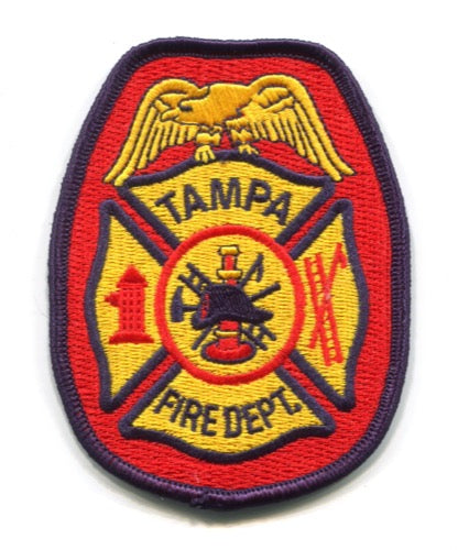 Tampa Fire Department Patch Florida FL