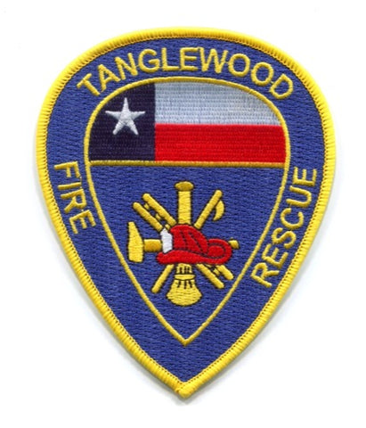 Tanglewood Fire Rescue Department Patch Texas TX