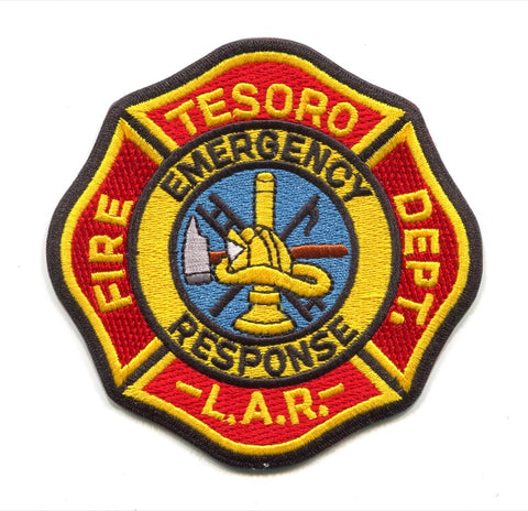 Tesoro Los Angeles Refinery Fire Department Emergency Response Patch California CA