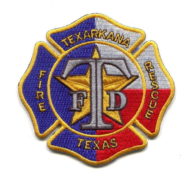 Texarkana Fire Rescue Department Patch Texas TX