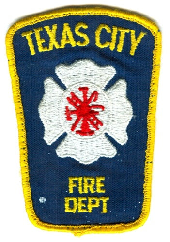 Texas City Fire Department Patch Texas TX