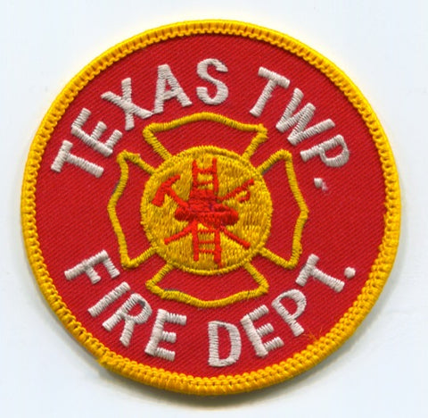 Texas Township Fire Department Patch Michigan MI