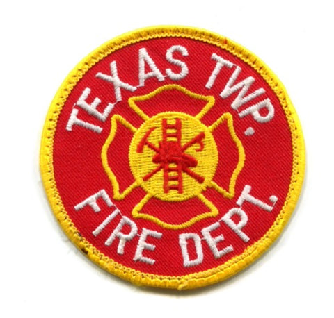 Texas Township Fire Department Patch Michigan MI