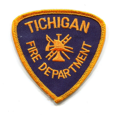 Tichigan Fire Department Patch Wisconsin WI