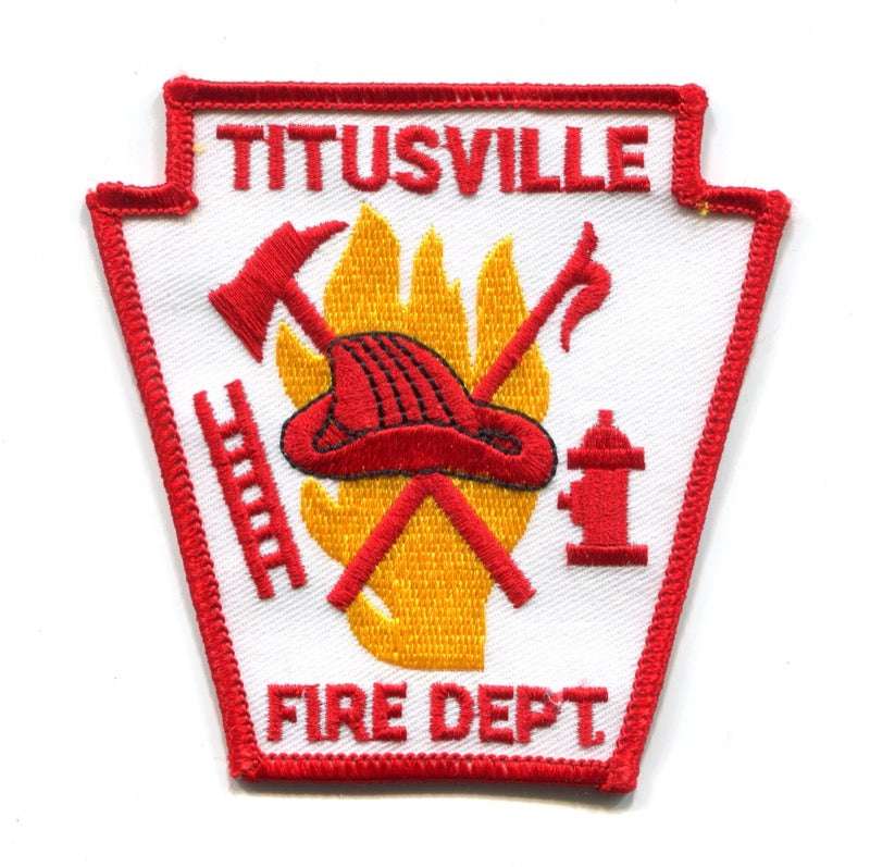 Titusville Fire Department Patch Pennsylvania PA