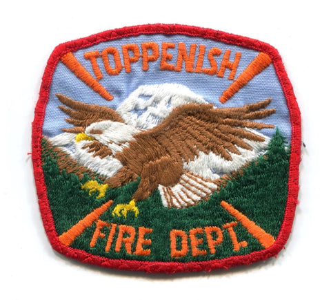 Toppenish Fire Department Patch Washington WA