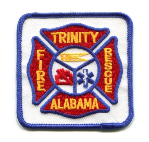 Trinity Fire Rescue Department Patch Alabama AL