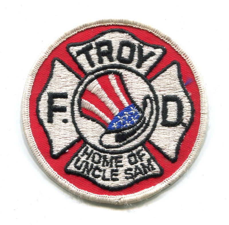 Troy Fire Department Patch New York NY