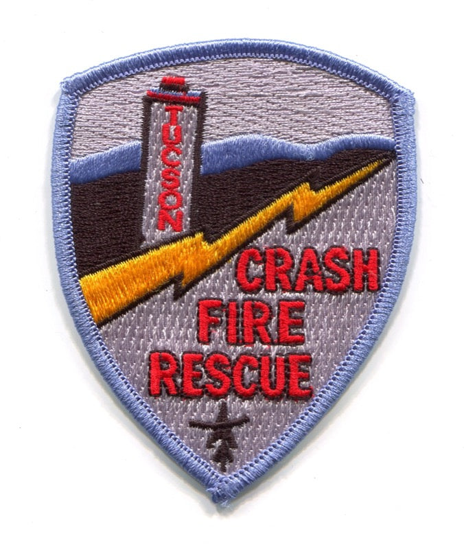 Tucson Fire Department Crash Fire Rescue CFR ARFF Patch Arizona AZ