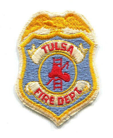 Tulsa Fire Department Patch Oklahoma OK