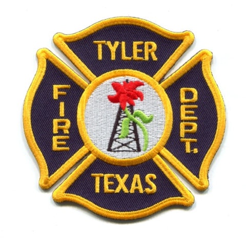 Tyler Fire Department Patch Texas TX