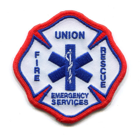 Union Fire Rescue Department Emergency Services Patch Kentucky KY