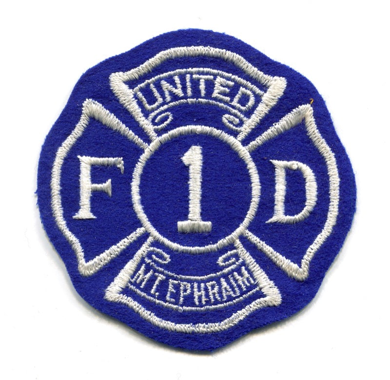 United Fire Department 1 Mount Ephraim Patch New Jersey NJ