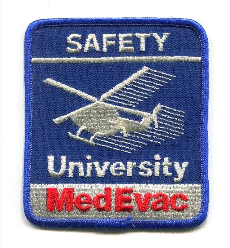 University Med Evac Safety Air Medical Helicopter EMS Patch Pennsylvania PA