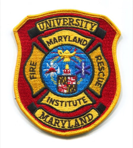 University of Maryland Fire and Rescue Institute Patch Maryland MD