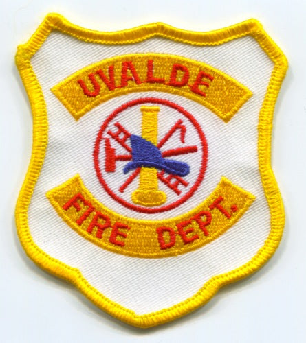 Uvalde Fire Department Patch Texas TX