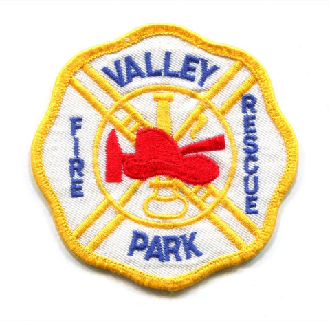 Valley Park Fire Rescue Department Patch Missouri MO