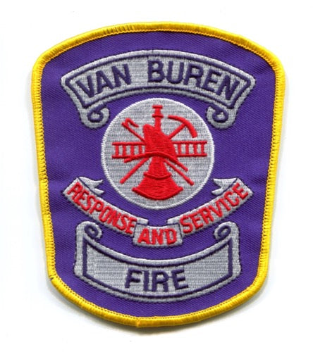 Van Buren Fire Department Patch Michigan MI