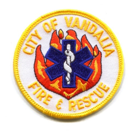 Vandalia Fire and Rescue Department Patch Ohio OH